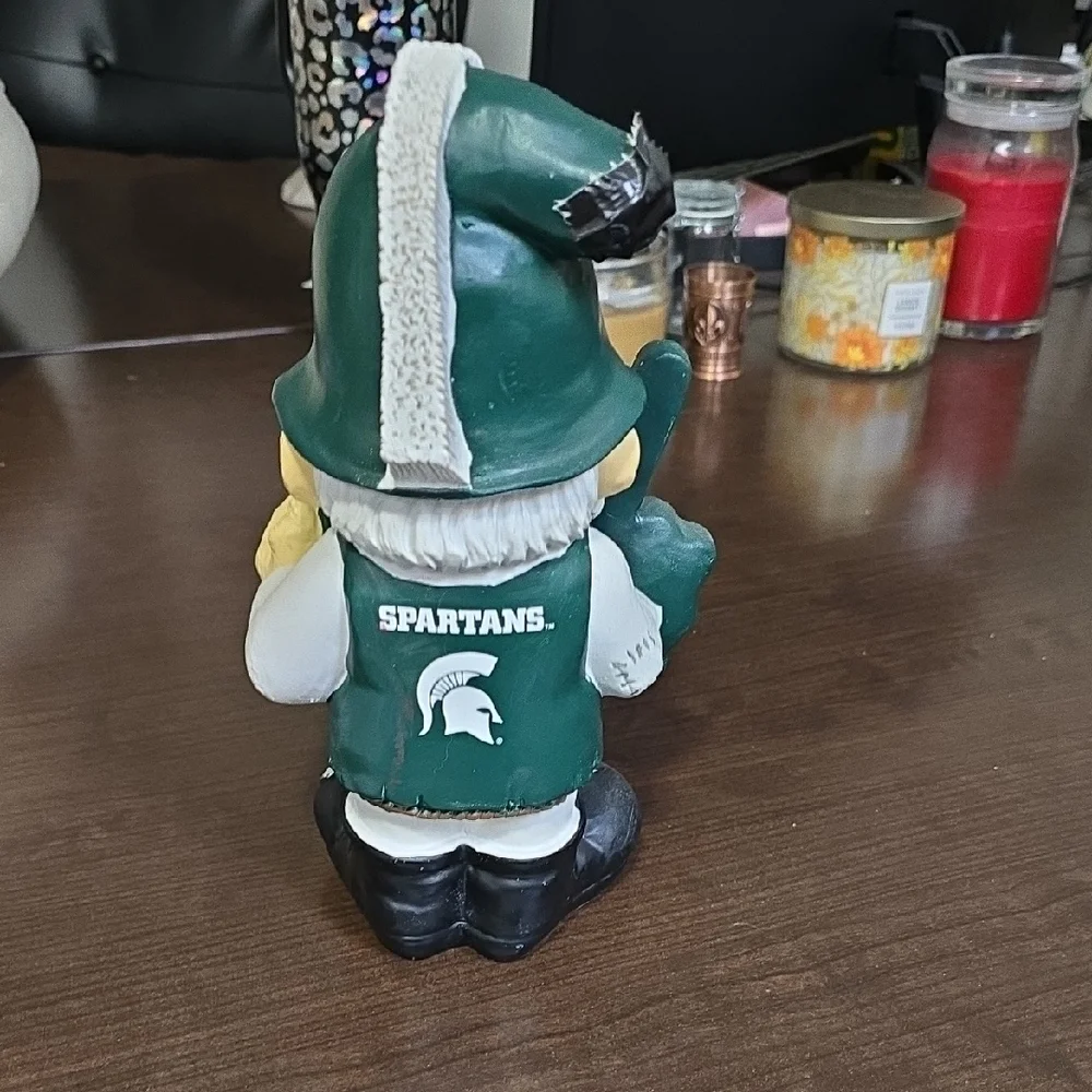 MSU Spartans Gnome (Go Green)